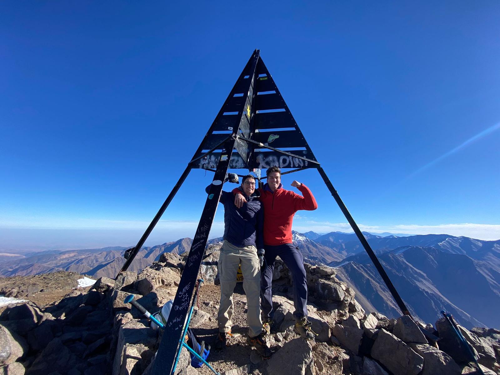 Mount Toubkel, de hoogste berg van Noord Afrika