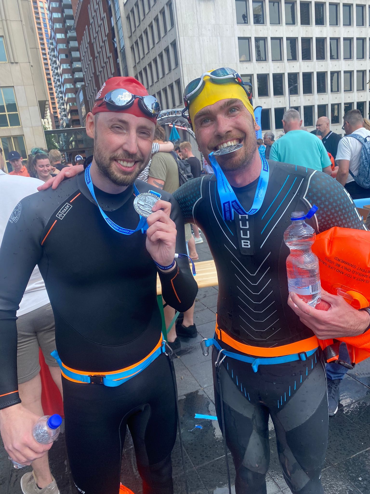 Mijn eerste medaille voor openwaterzwemmen is een feit!